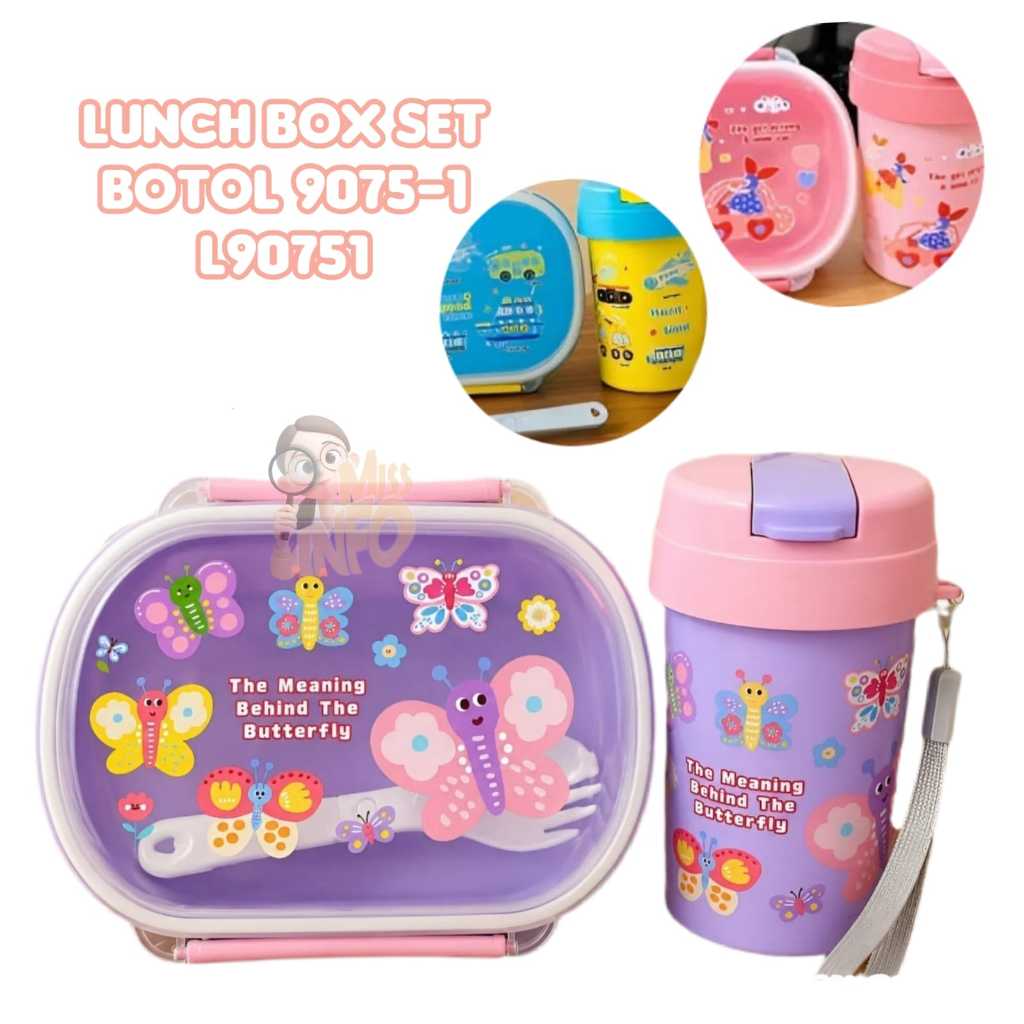 LUNCH BOX SET BOTOL 9075-1 L90751