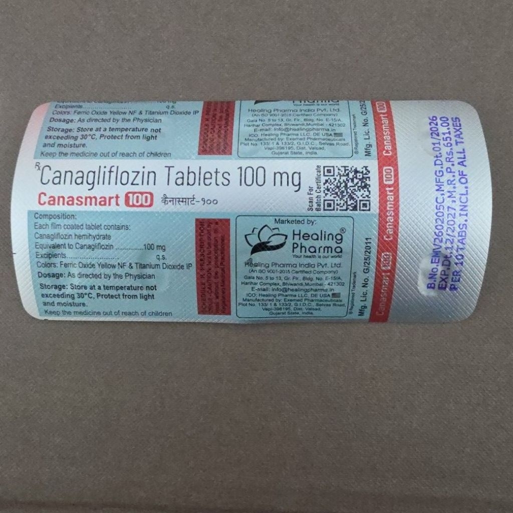 suplemen 100mg per strip DM gula
