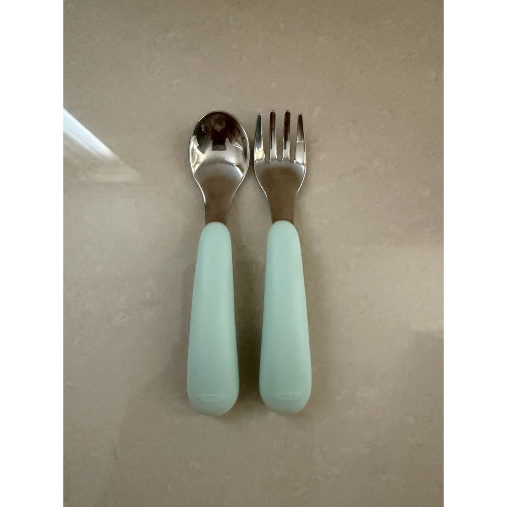 preloved - oxo fork and spoon