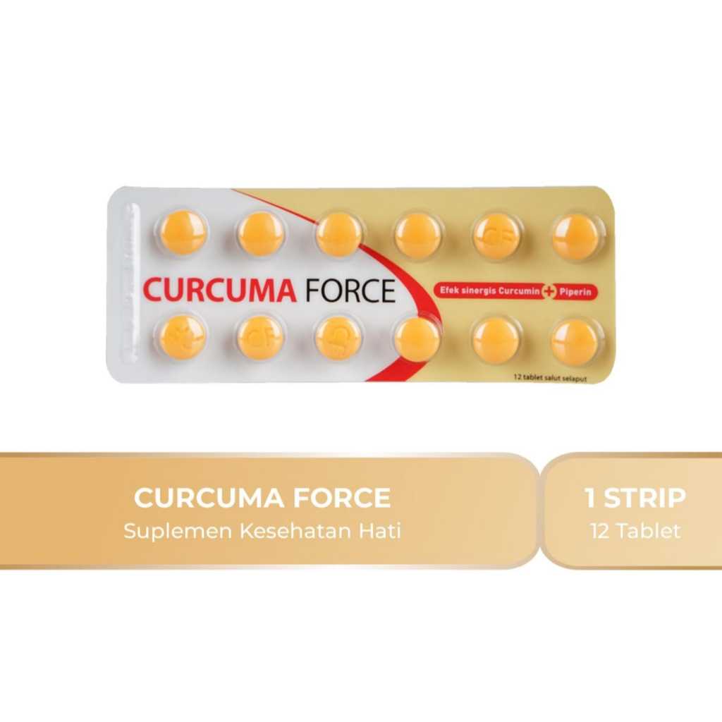 CURCUMA FORCE STRIP 12 TABLET