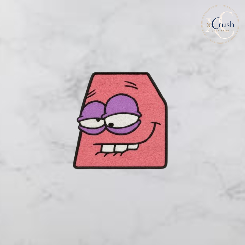 Patch Bordir Patrick Spongebob Lucu Iron On