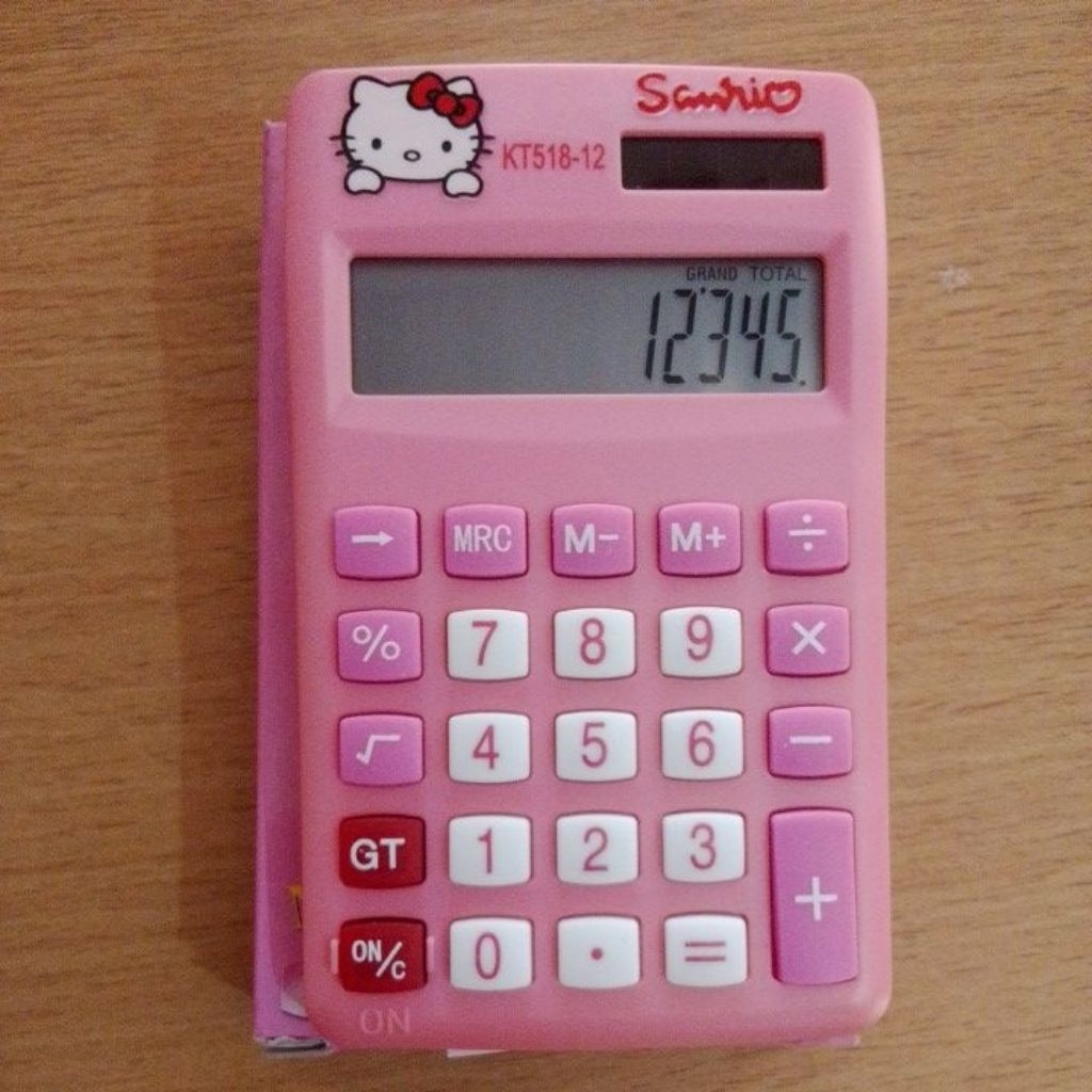 Kalkulator mini 12digits karakter