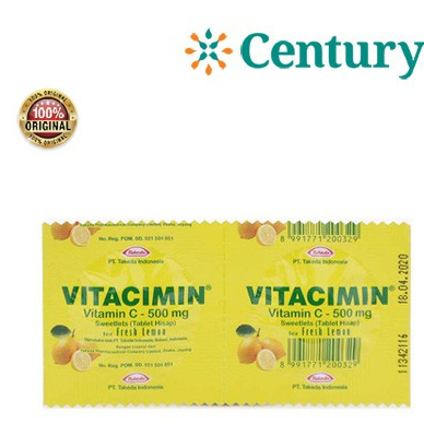 Vitacimin Lemon 1 Strip