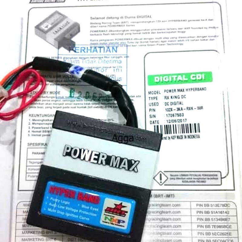 CDI BRT POWERMAX HYPERBAND RX KING RXKING