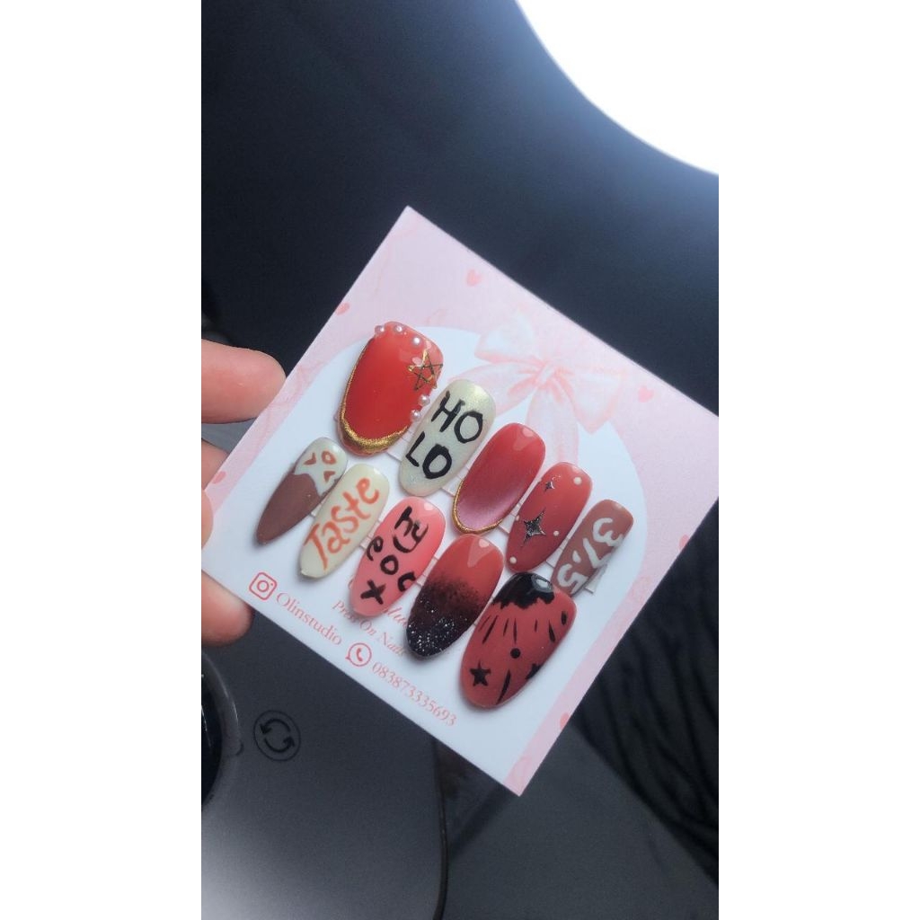 press on nail super junior