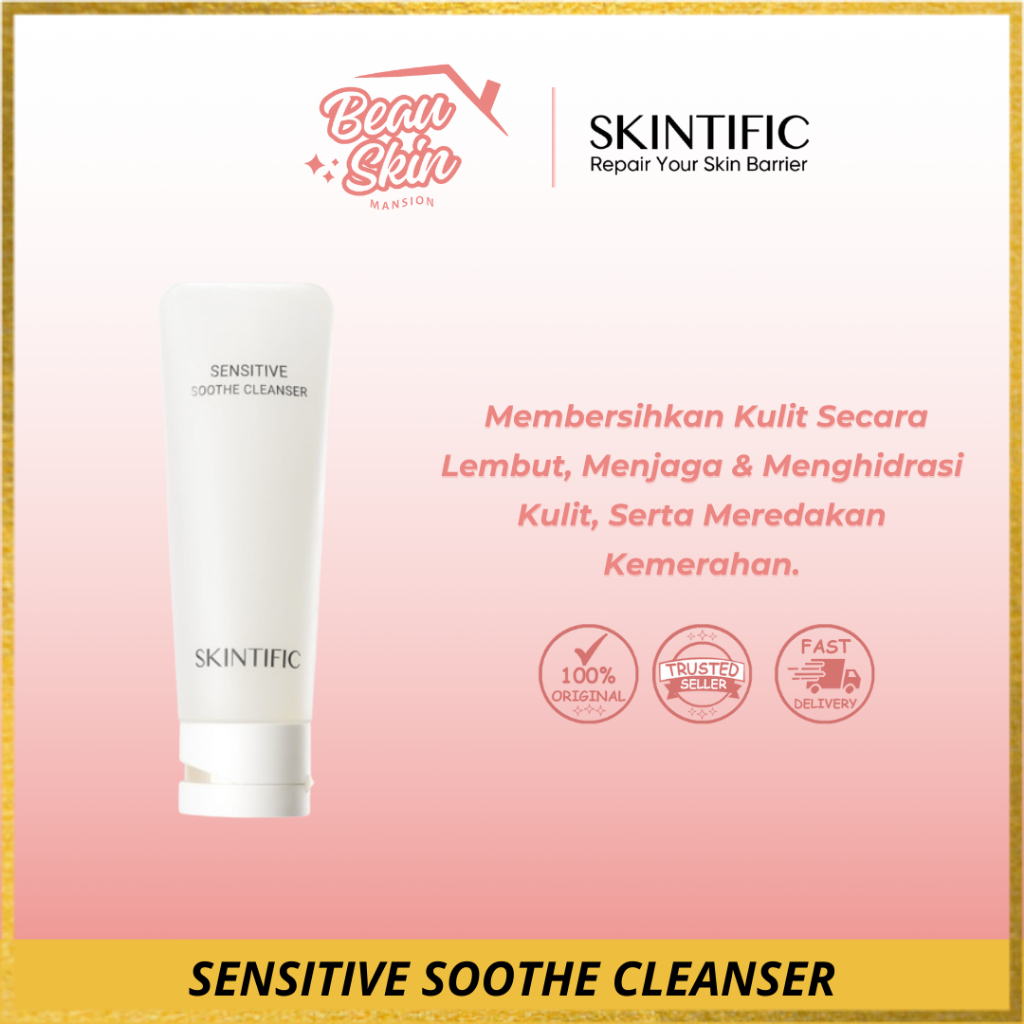 SKINTIFIC -Sensitive Soothe Cleanser 120ml