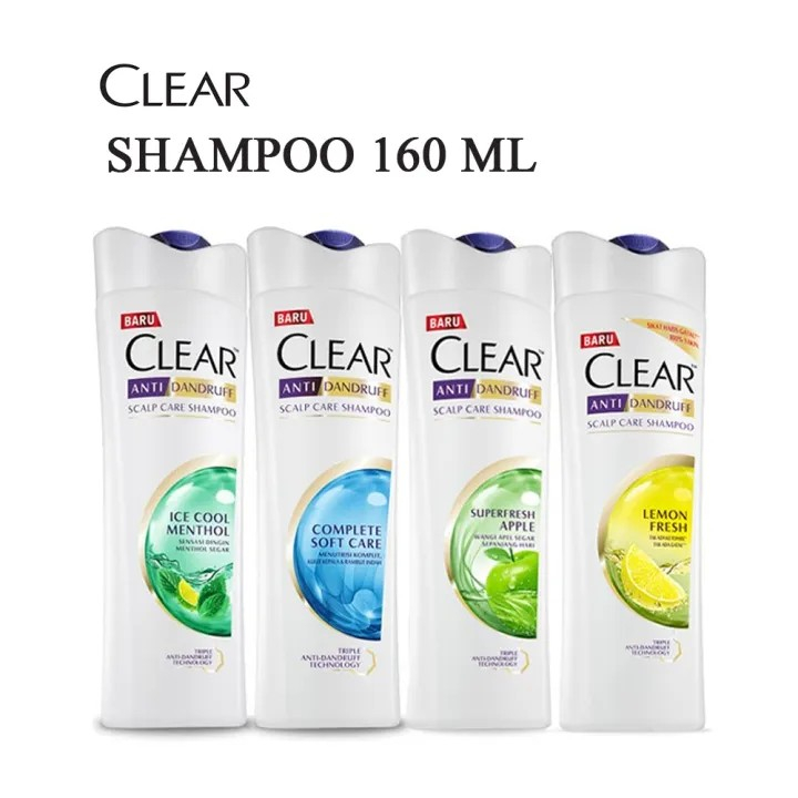 Clear Shampo Botol 160ml