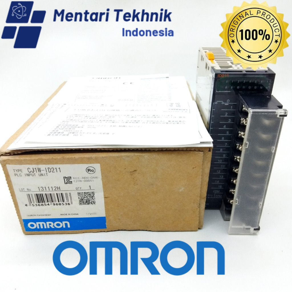 OMRON CJ1W-ID211 Digital input Module 16 Points screw terminal