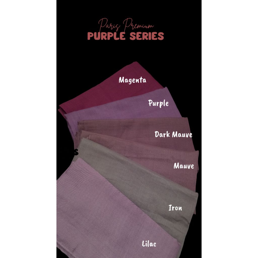 (Bundling 3pcs) PARIS PREMIUM HIGH QUALITY