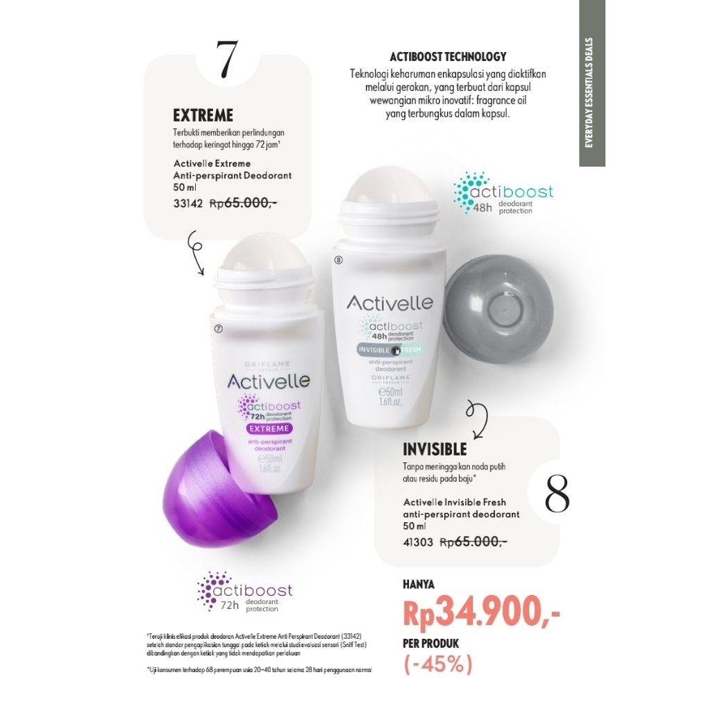 Activelle Anti-perspirant Deodorant