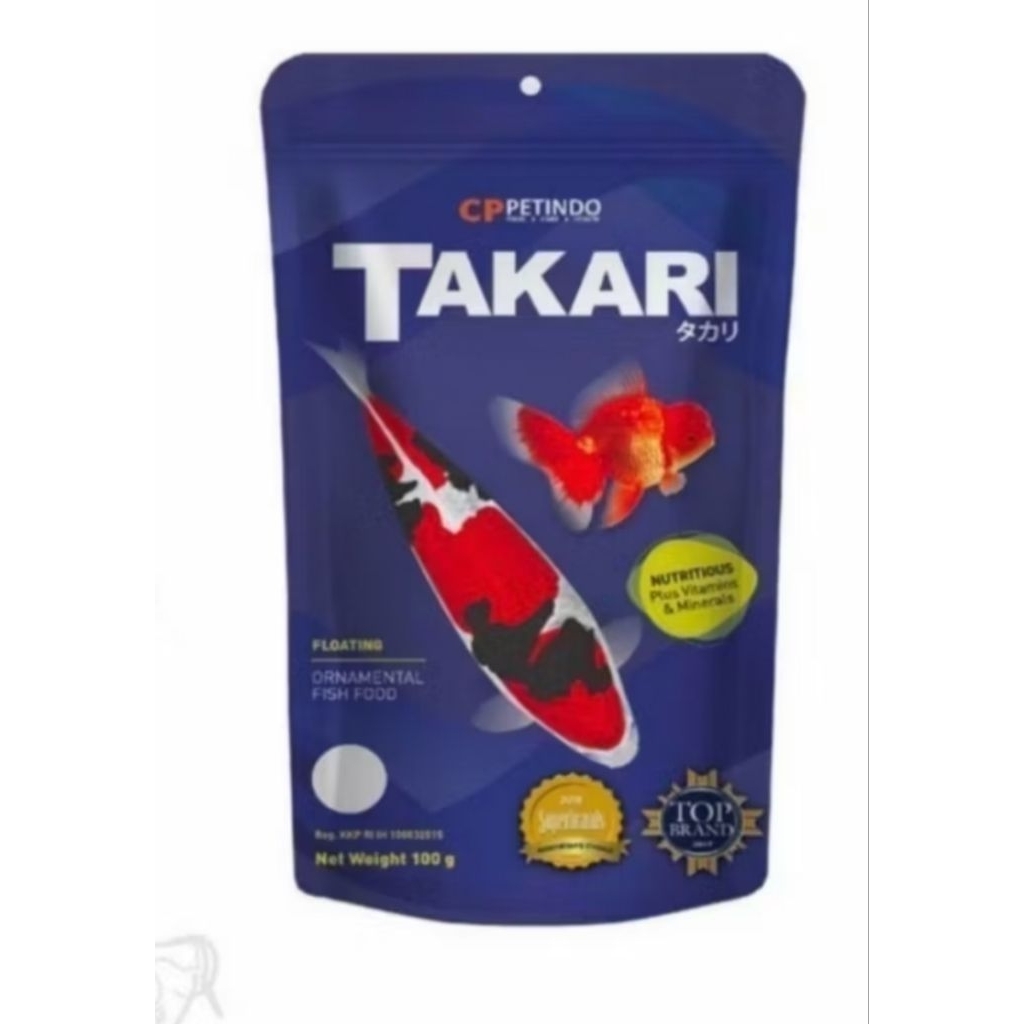 Takari makanan ikan 100g