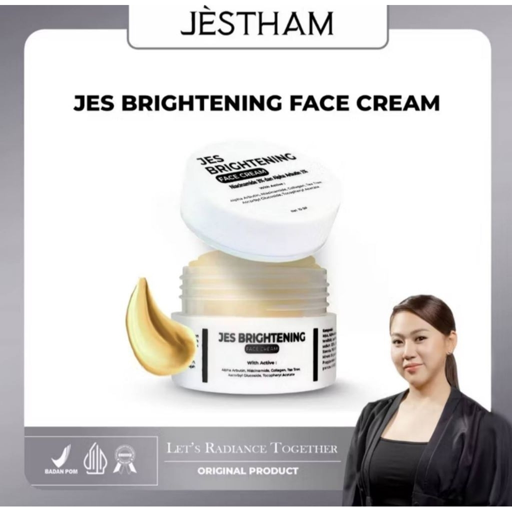 Jes Brightening cream glow