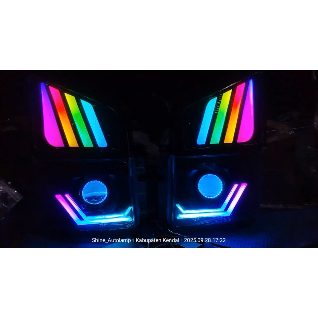 custom biled Headlamp+Sein Giga