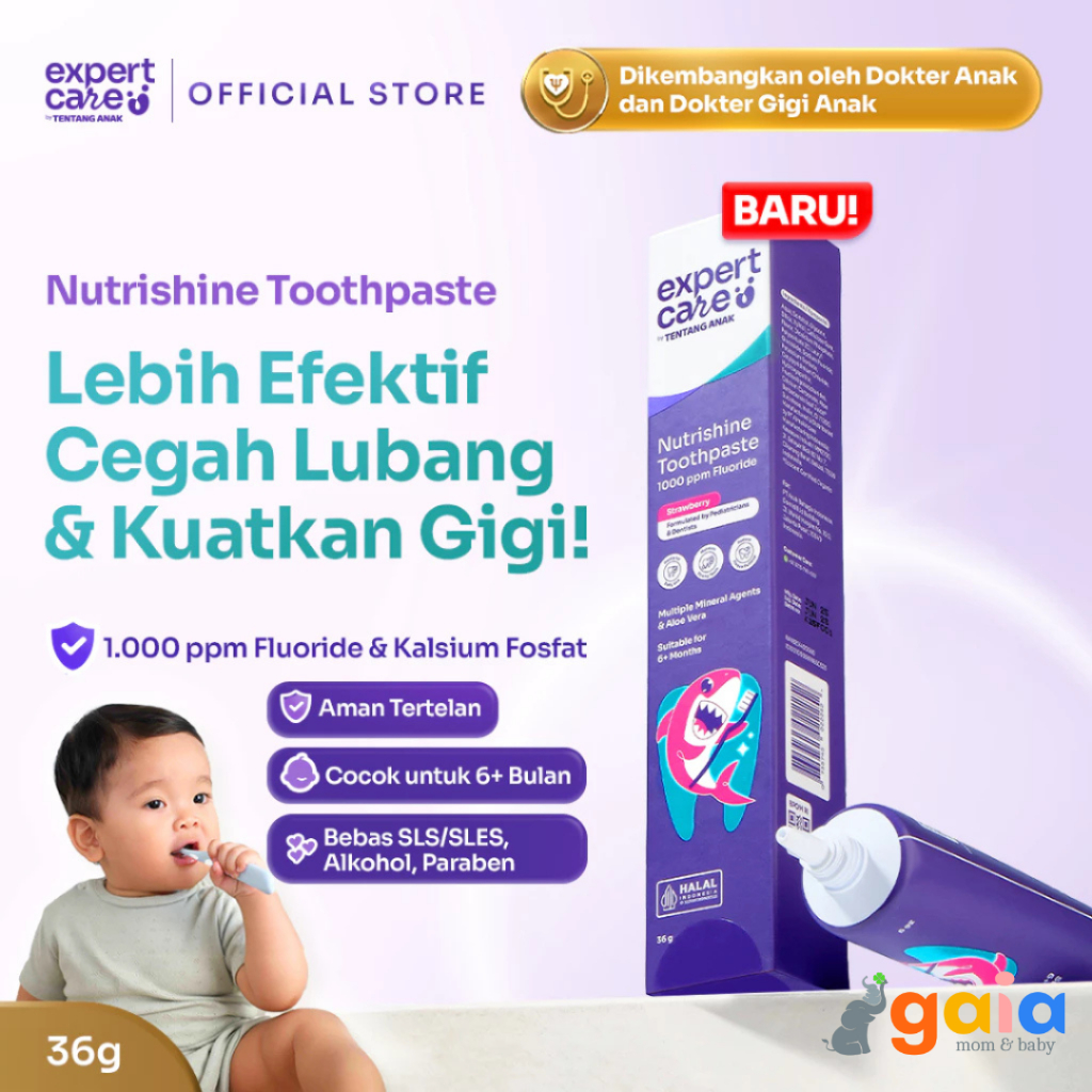 Expert Care Nutrishine Toothpaste Strawberry