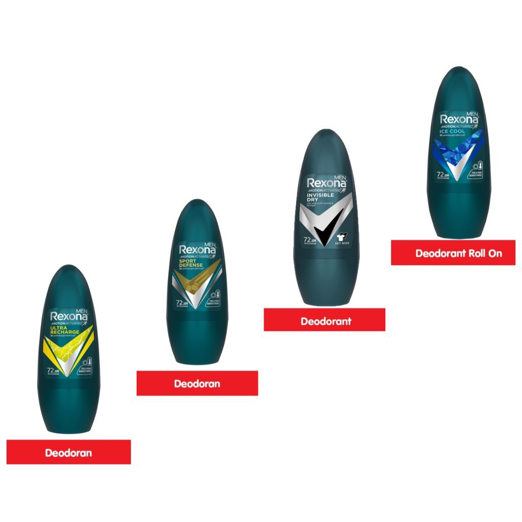REXONA MEN DEODORANT ROLL ON 45ML