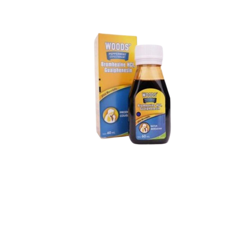 Woods Peppermint Expectorant Sirup 60 ml