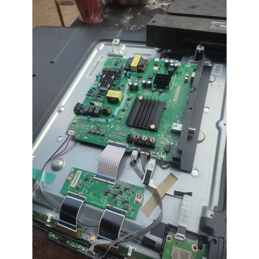 PCB MAINBOARD TV LED HISENSE