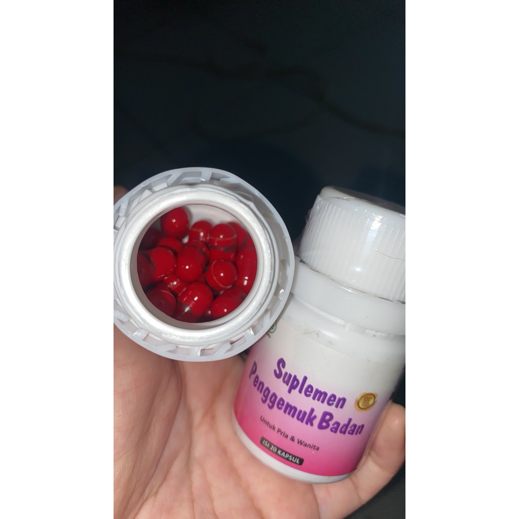 kapsul herbal penggemuk BB