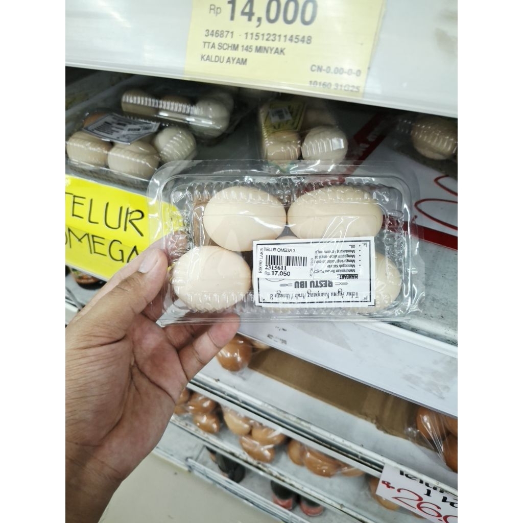 Telur Ayam Omega 5 pcs
