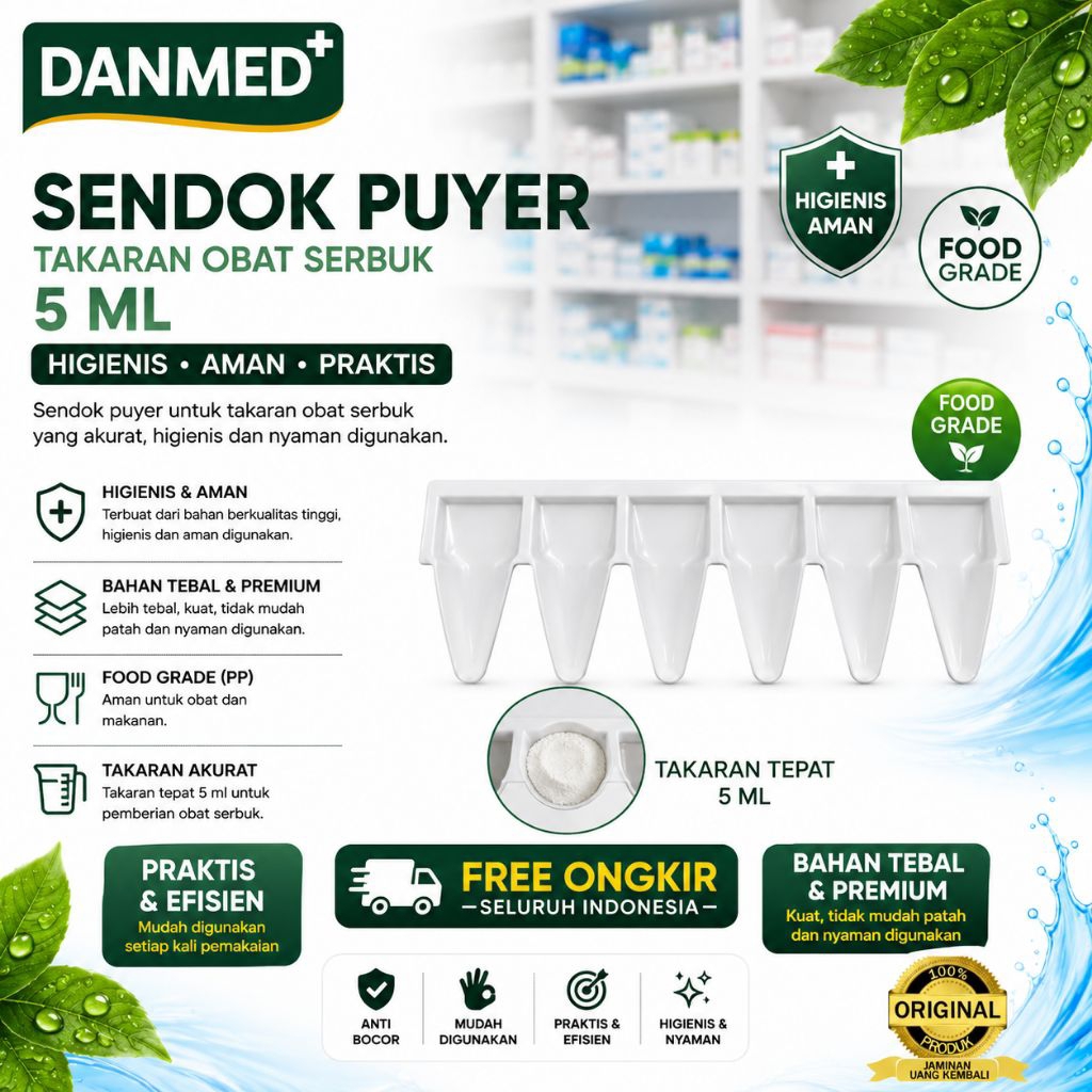 sendok puyer 1 pcs
