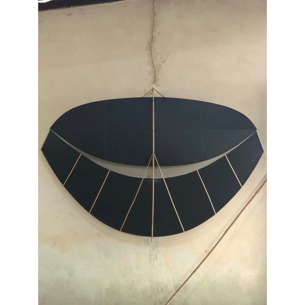 layangan pegon ceper 1,2 meter lulus seting