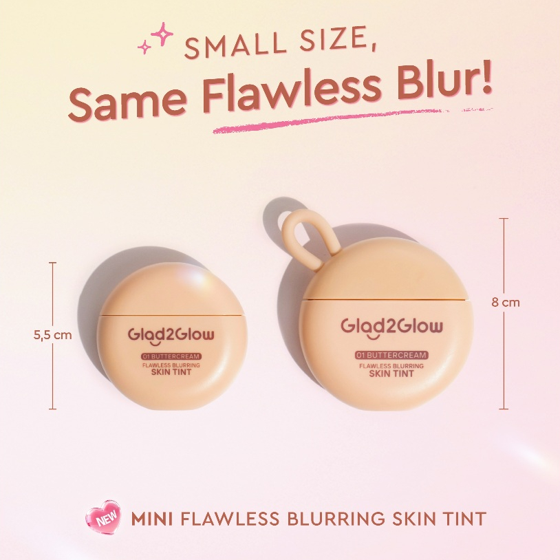 GLAD2GLOW FLAWLESS BLURRING SKIN TINT
