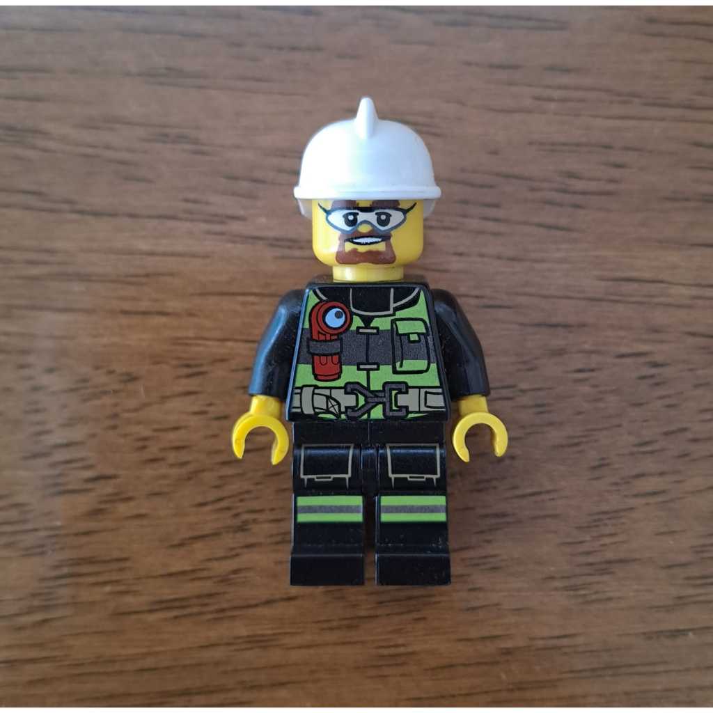Lego Firefighter Minifigure