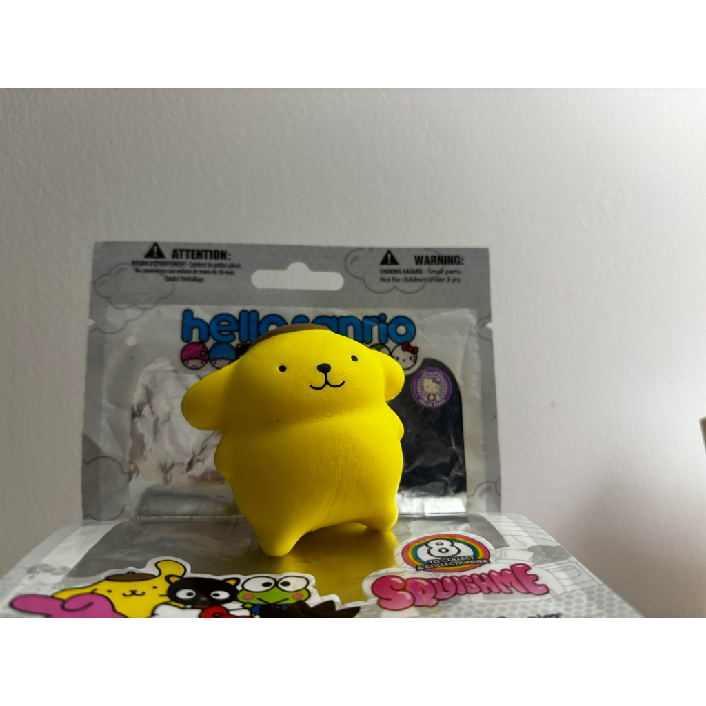 SQUISHY LICENSED Hello Sanrio SquishMe Pompompurin