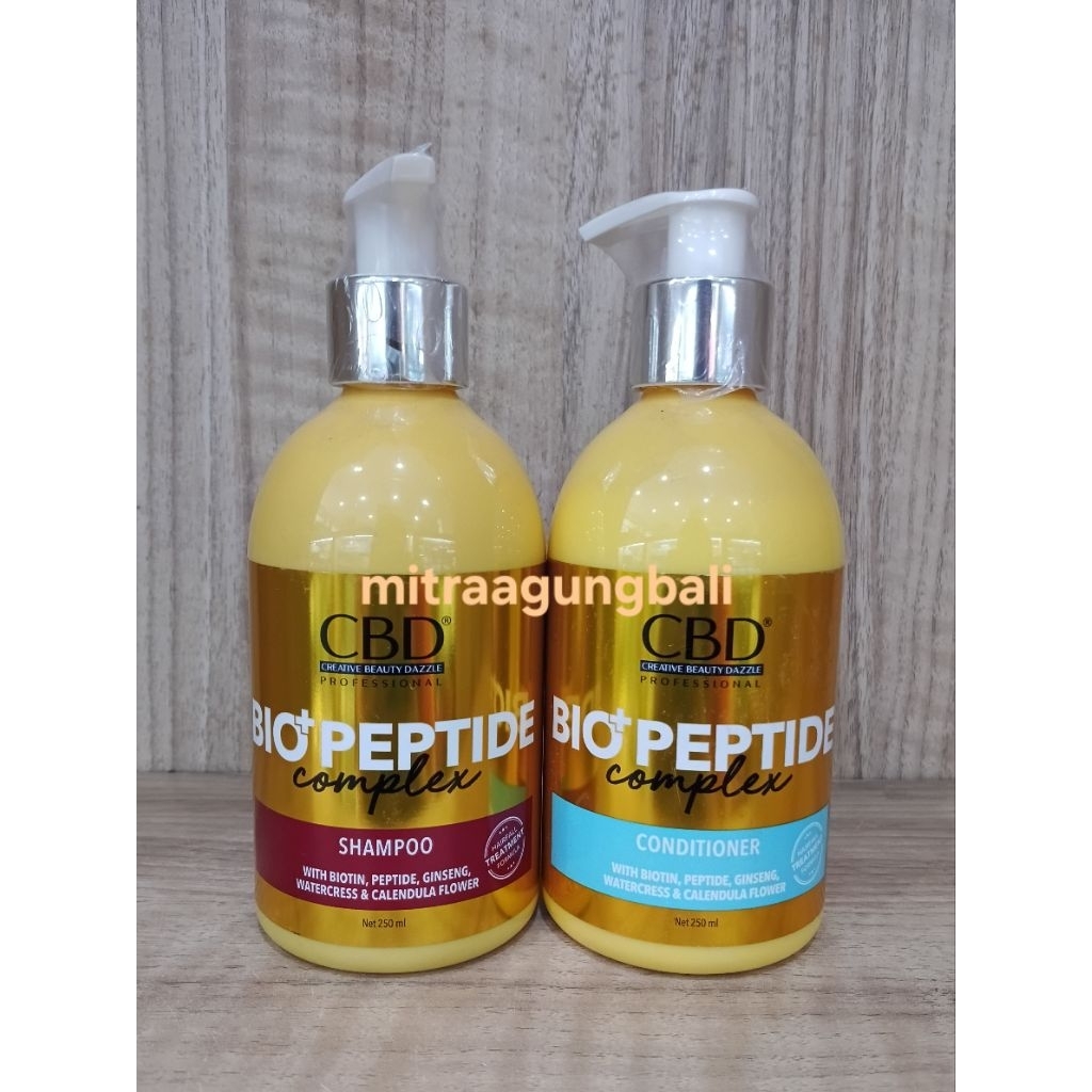 CBD Bio Peptide Complex Shampoo & Conditioner 250ml