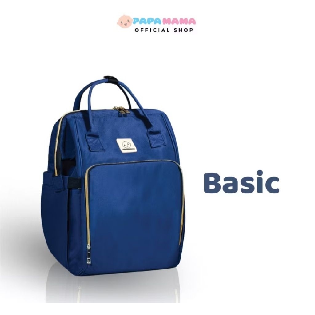 DIAPER BAG PAPAMAMA BASIC TAS BAYI NAVY