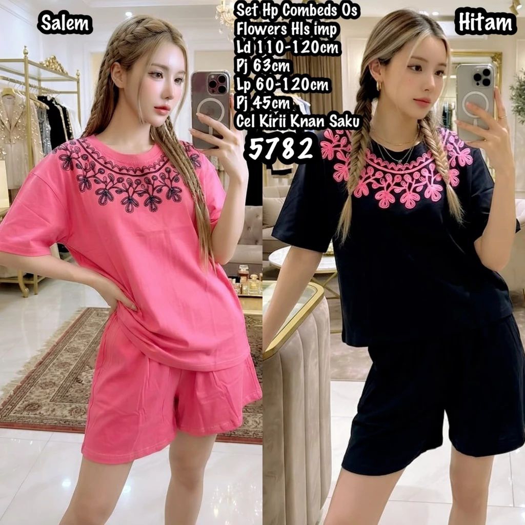 CS 5782 Setelan HP jumbo combed