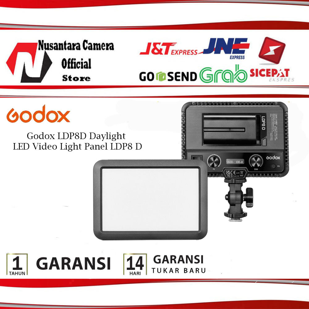 Godox LDP8D Daylight LED Video Light Panel LDP8 D