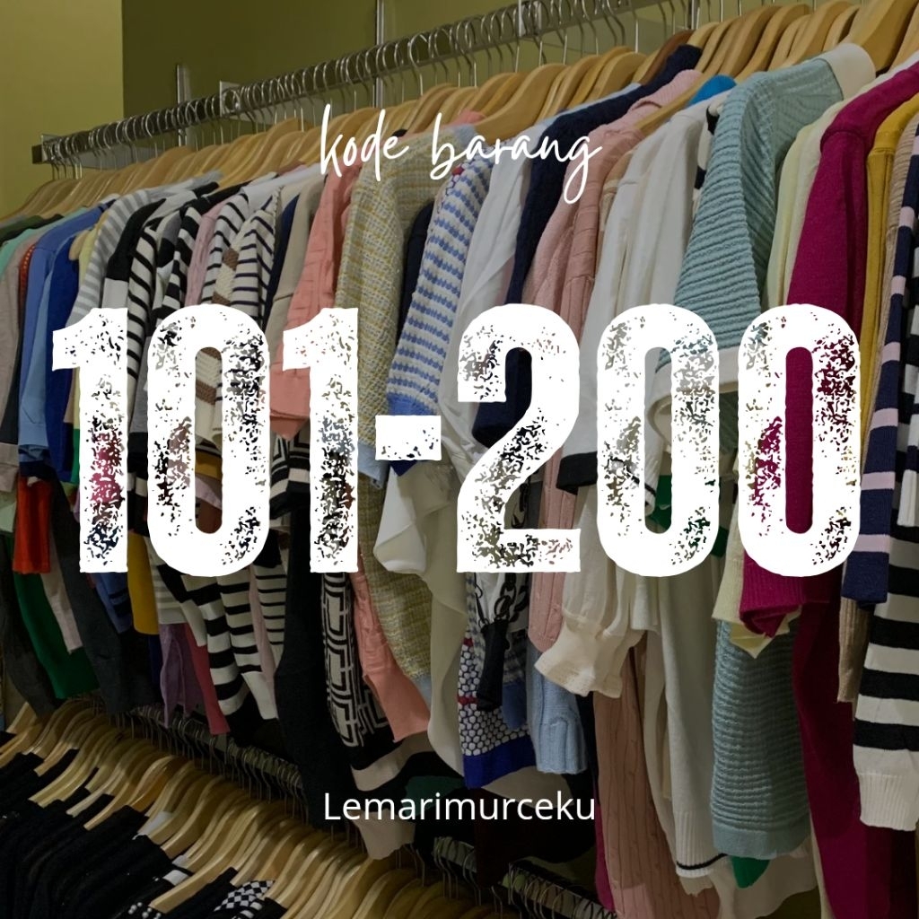 Kode Pakaian 101-200