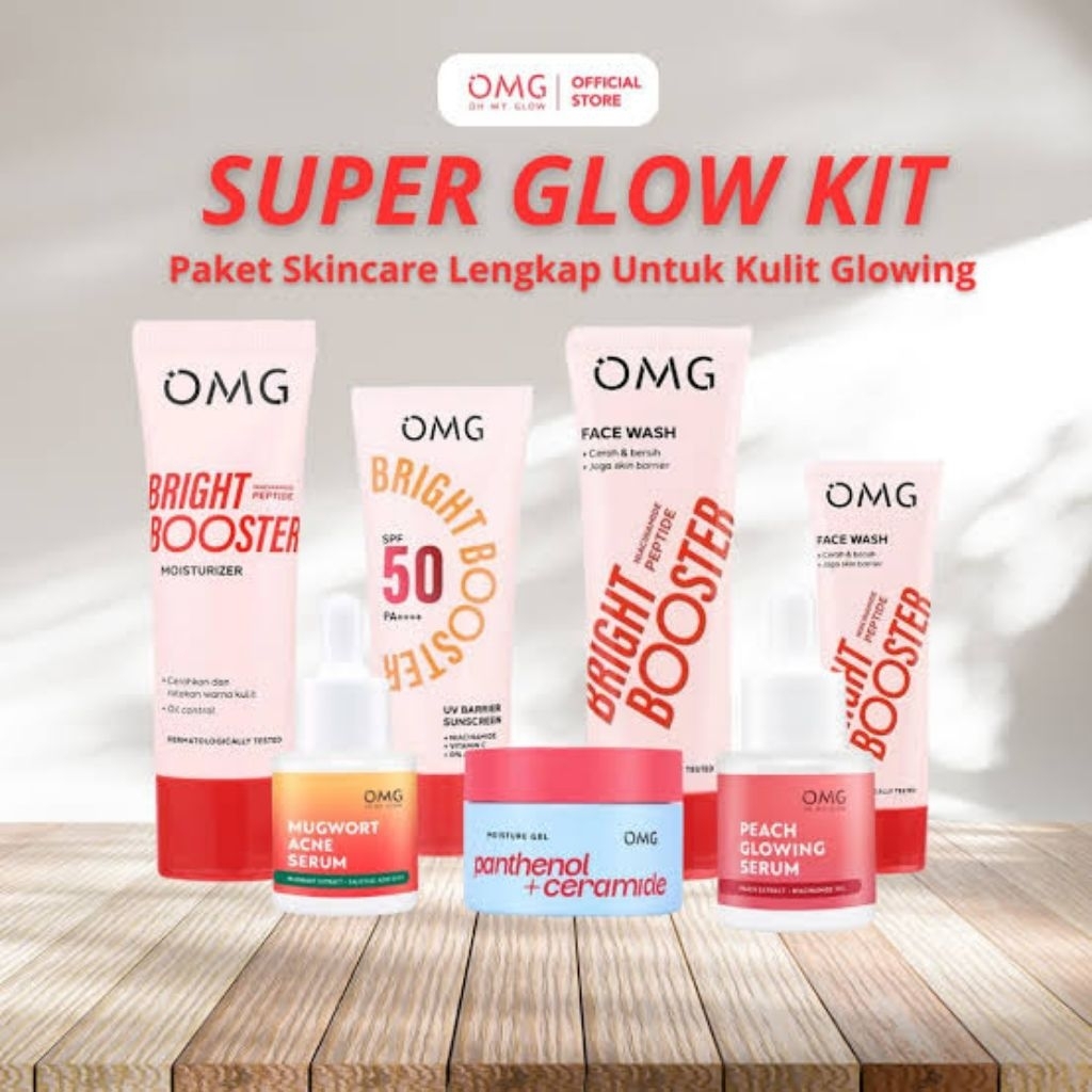 OMG glow peach series