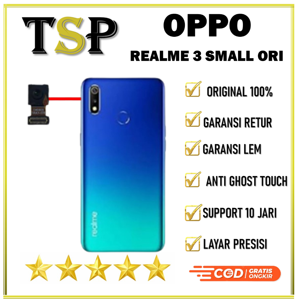 CAMERA DEPAN SMALL REALME 3 SMALL ORI ORIGINAL
