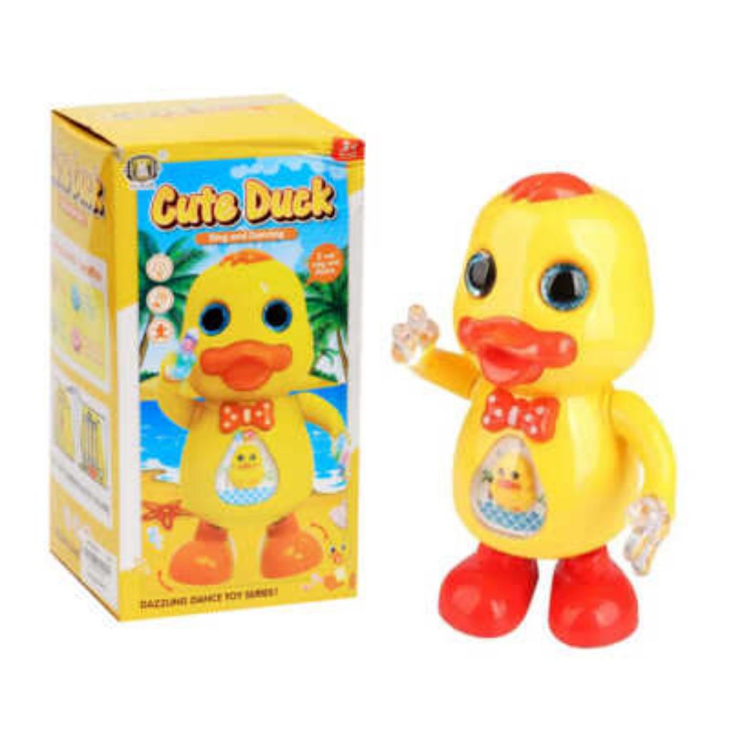 Mainan Anak Cute Duck Sing and Dancing