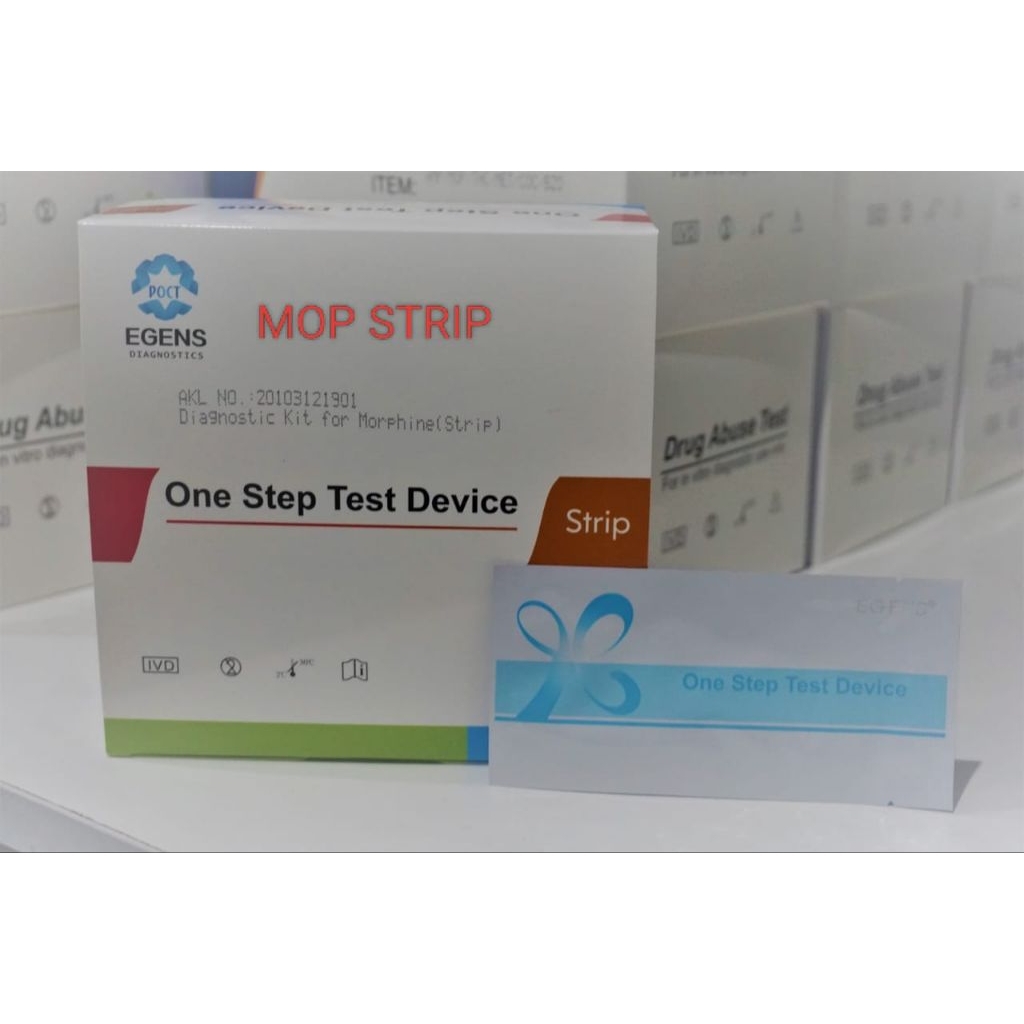 Mop strip isi 50 test merek egens