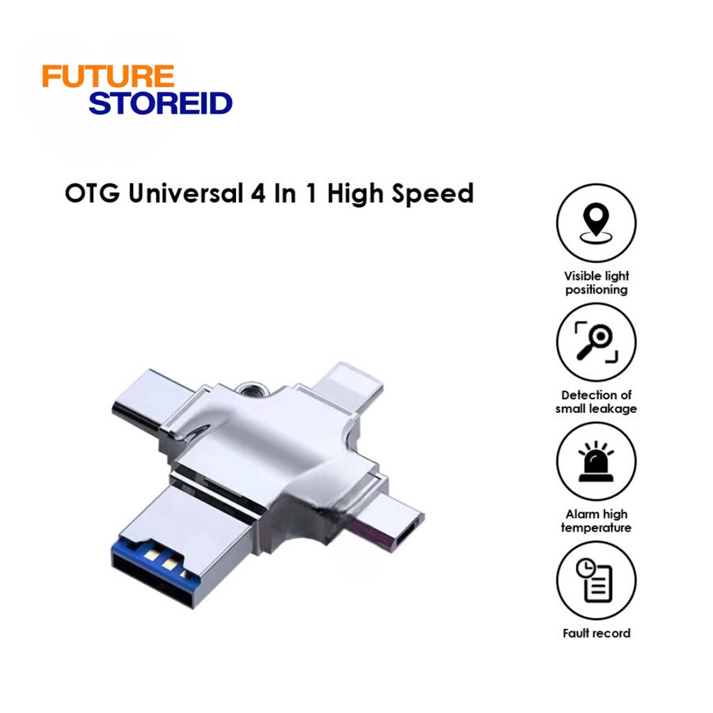 OTG Flashdisk High Speed Universal 4 In 1 Micro, IOS, Type-C, USB