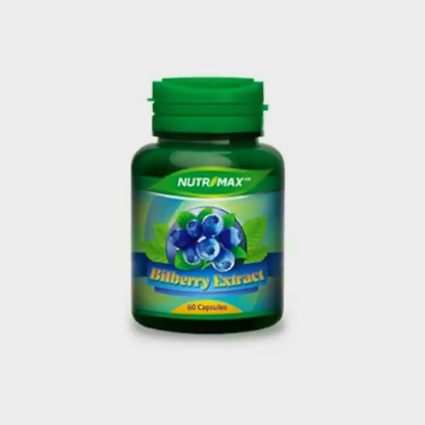 NUTRIMAX BILBERRY EXTRACT 30CAPSUL