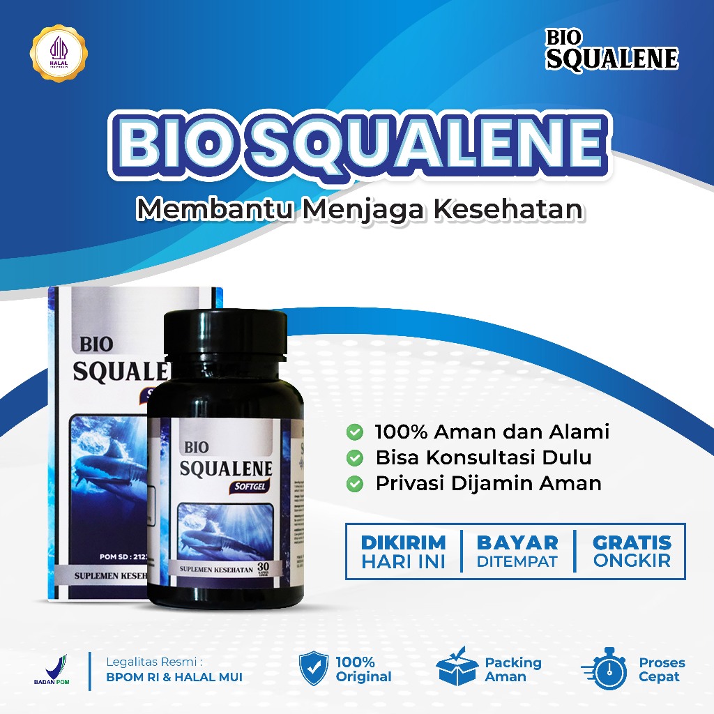 Bio Squalene Suplemen Kesehatan alami