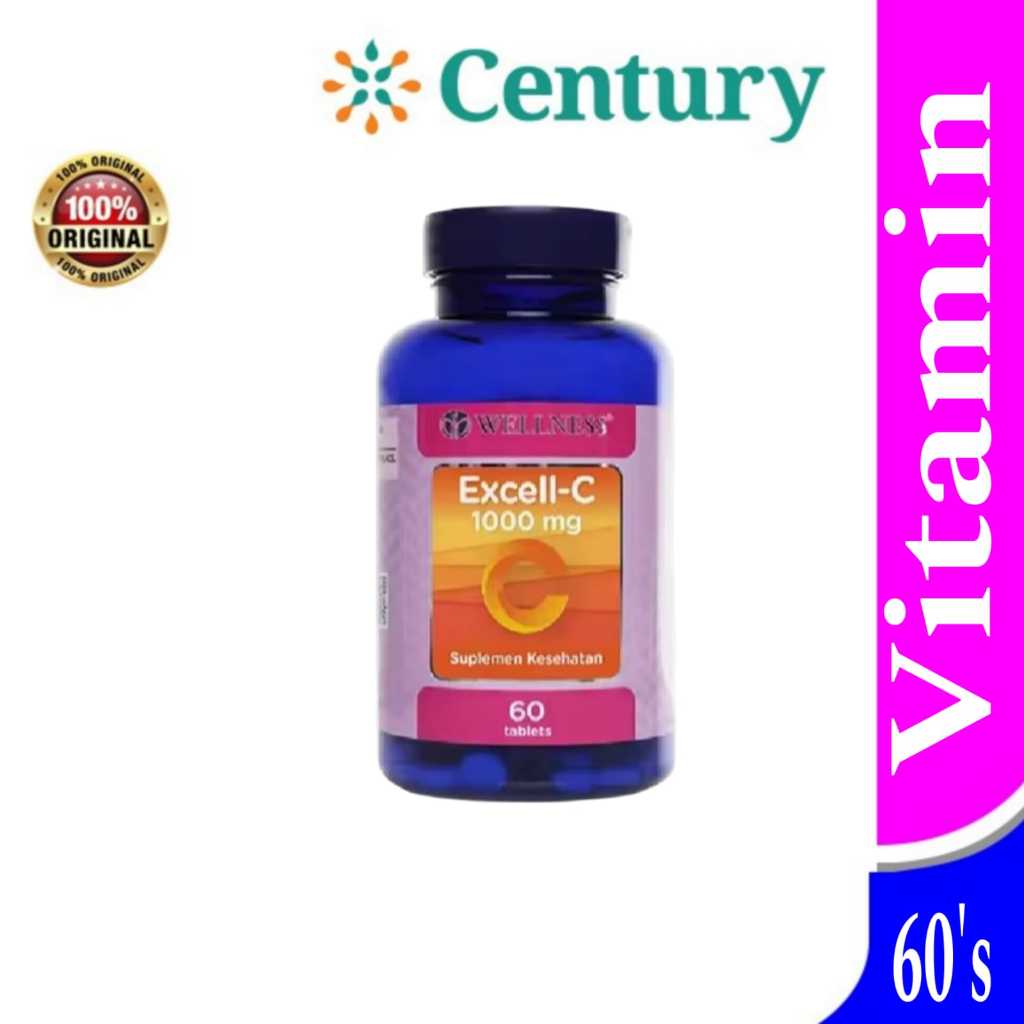 WELLNESS EXCELL-C 1000MG 60`S