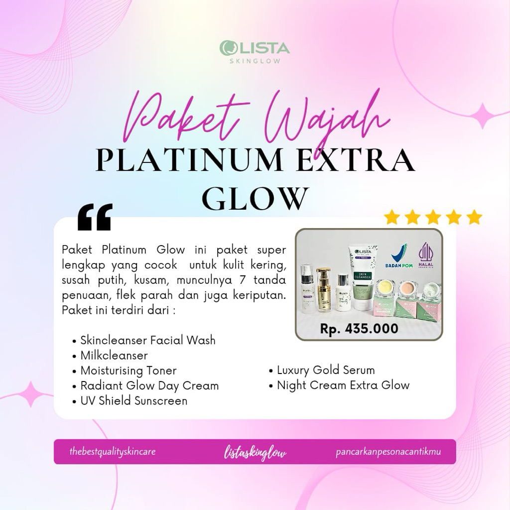 PAKET PLATINUM EXTRA GLOW