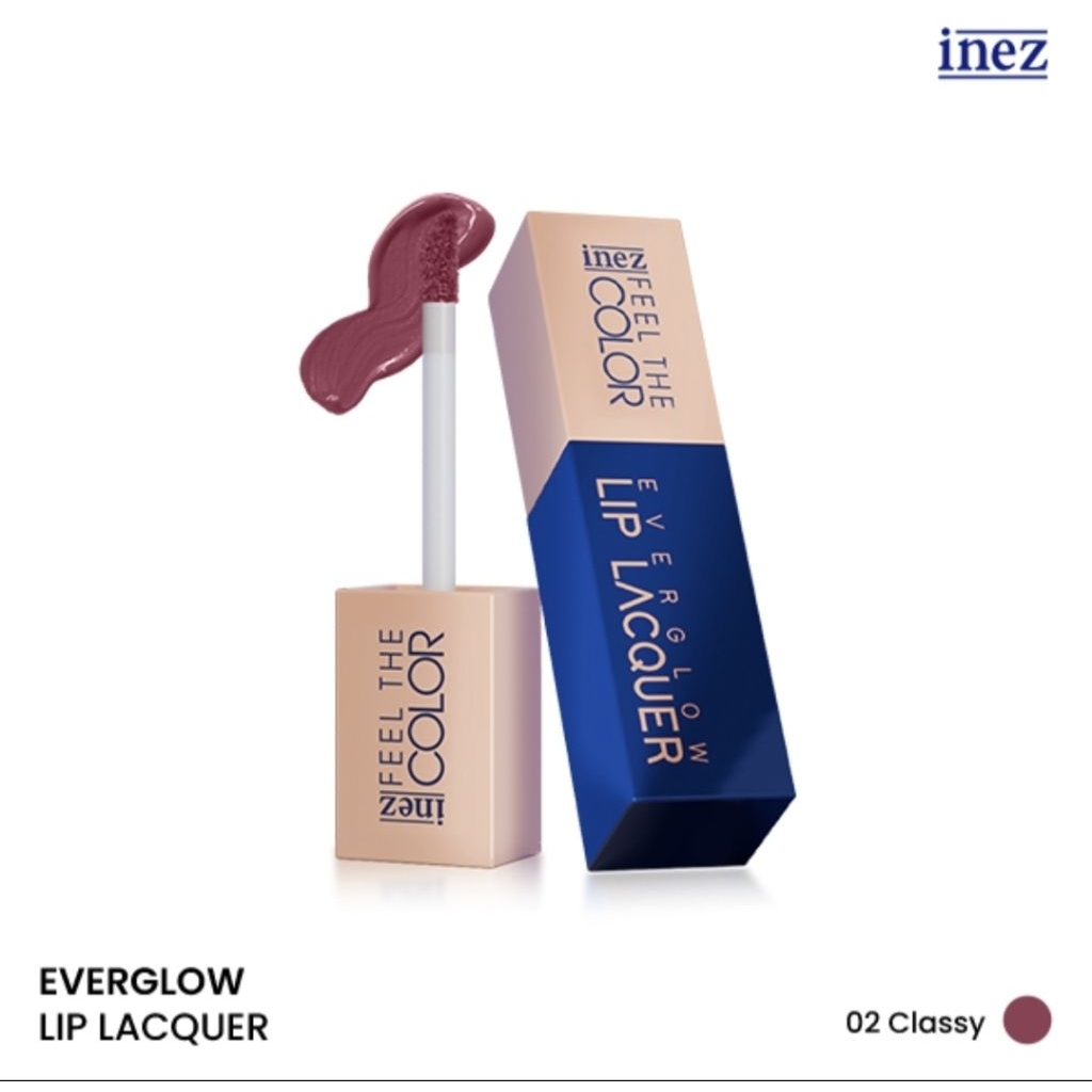 inez Everglow lip Laquer 02 classy