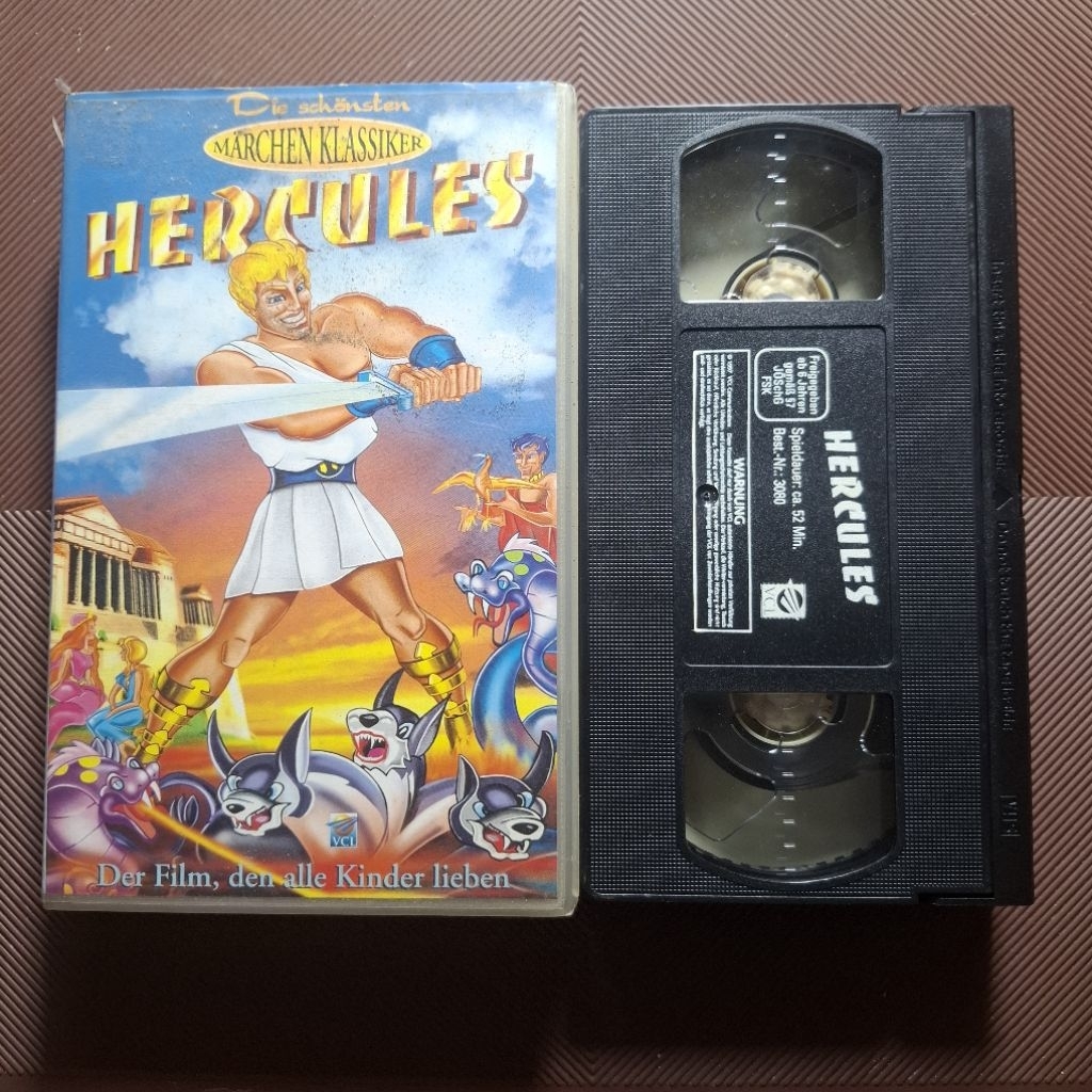 Kaset Video VHS Hercules Second