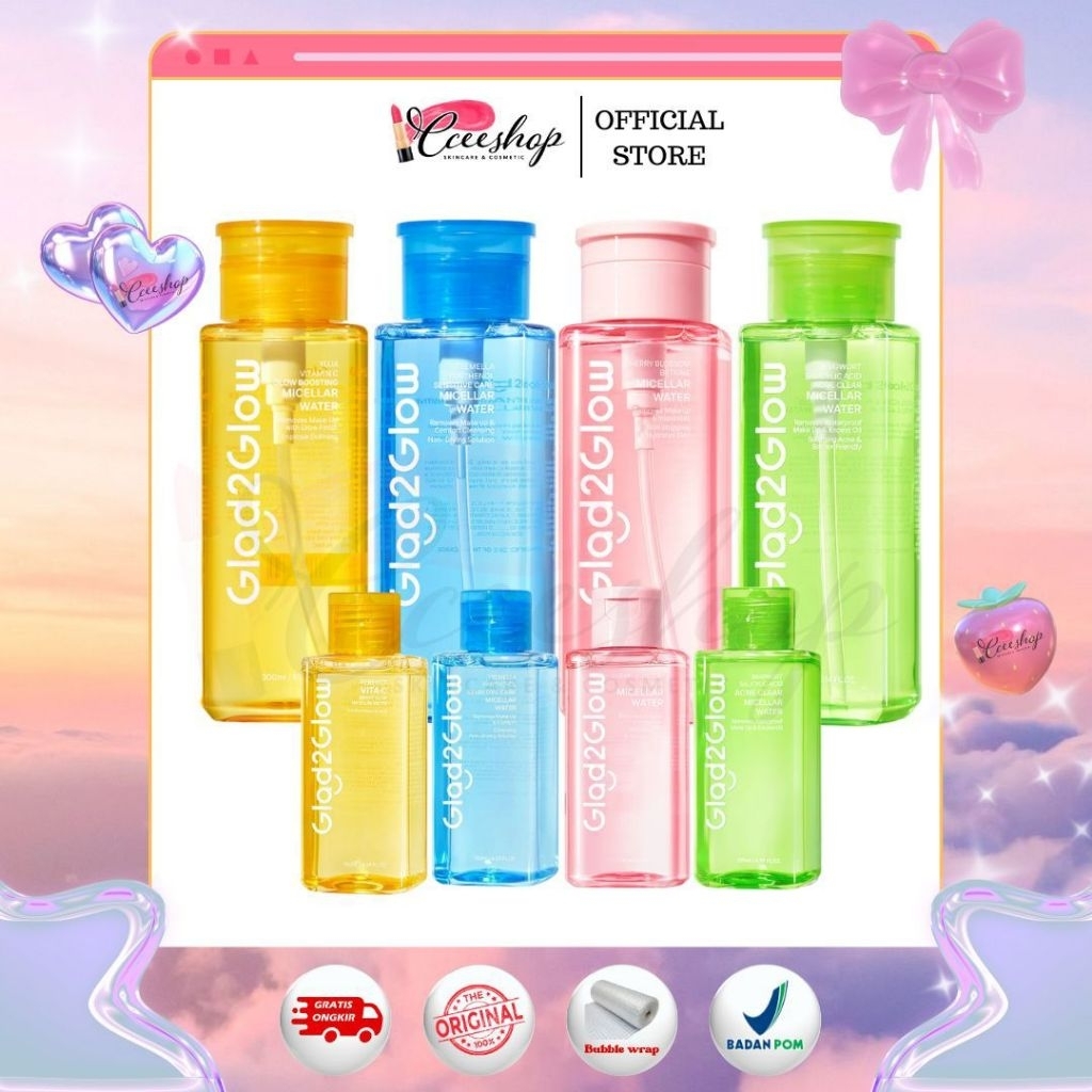CCEESHOP Glad2Glow Micellar Water