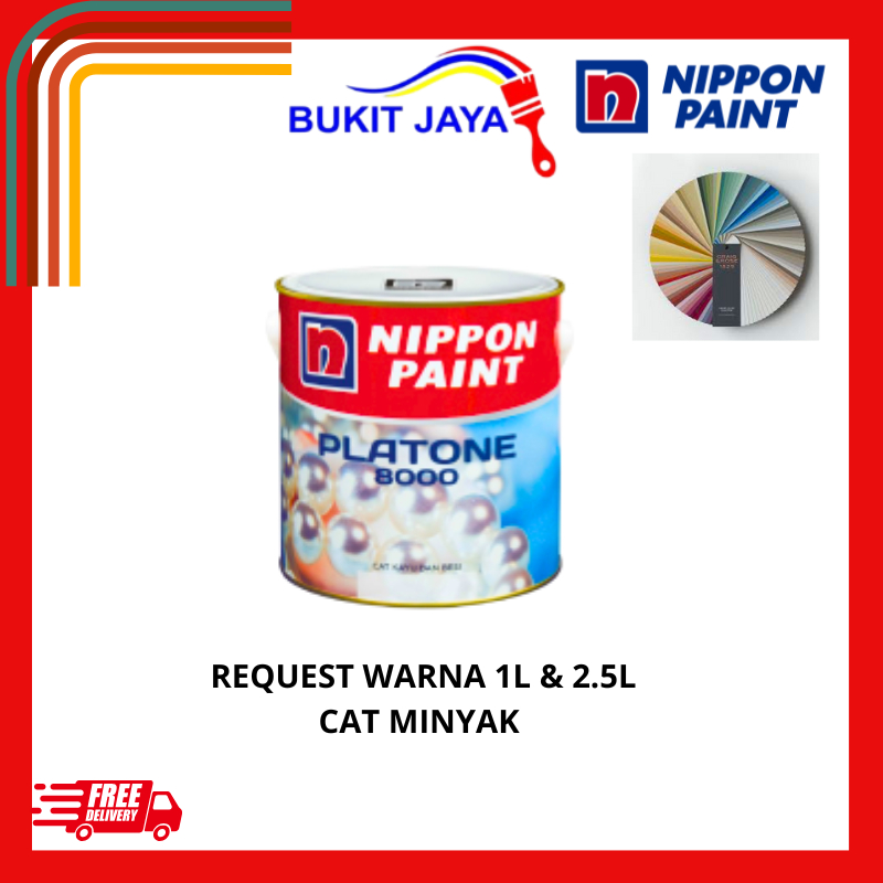 CAT MINYAK PLATONE REQUEST WARNA
