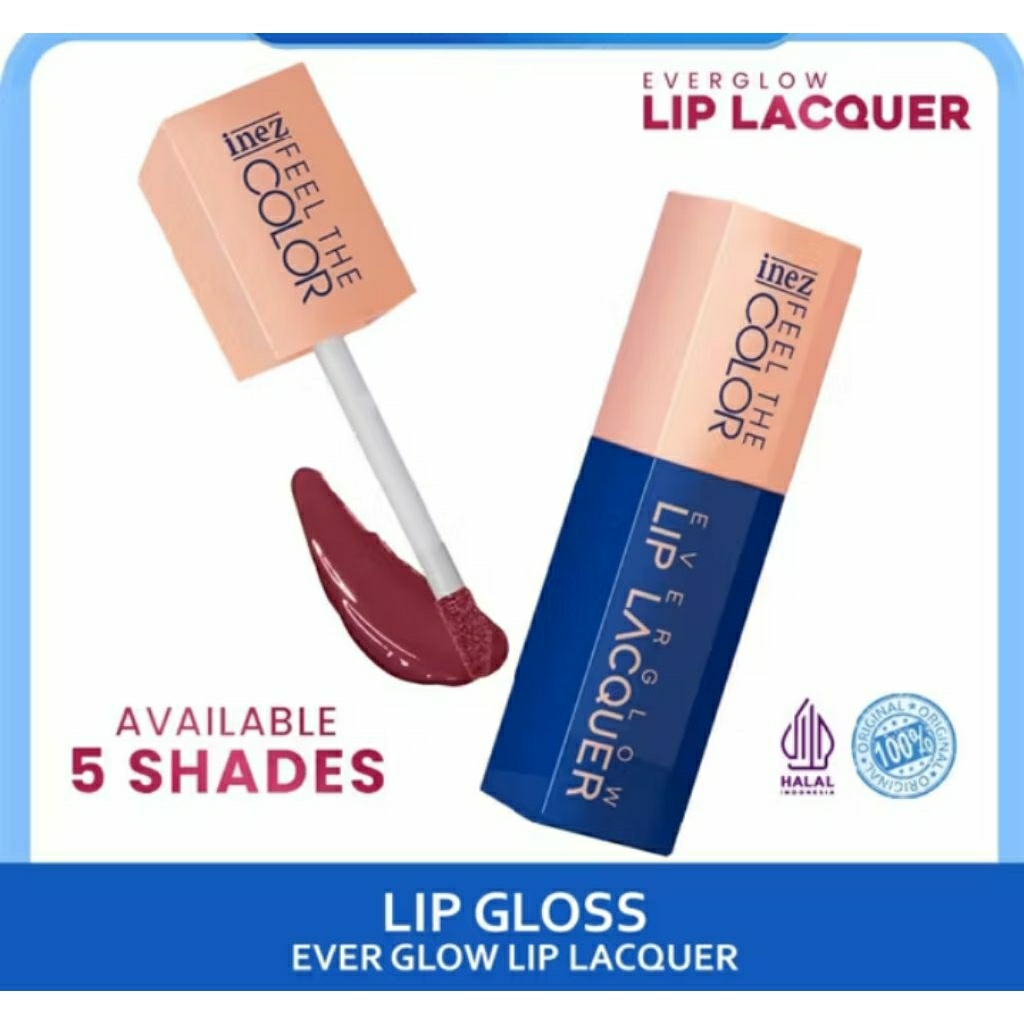 Inez Everglow lip lacquer