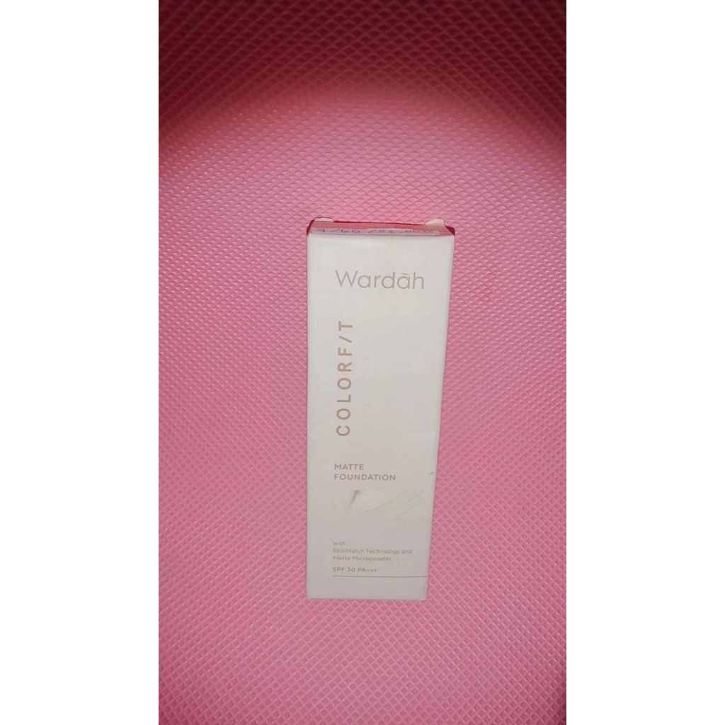 WARDAH COLORFIT MATTE FOUNDATION 25ml