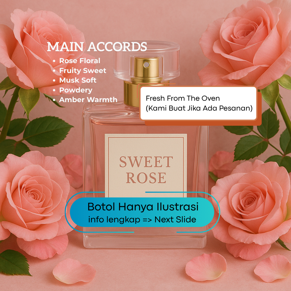 Sweet Rose by ELL | EDT EDP Extrait
