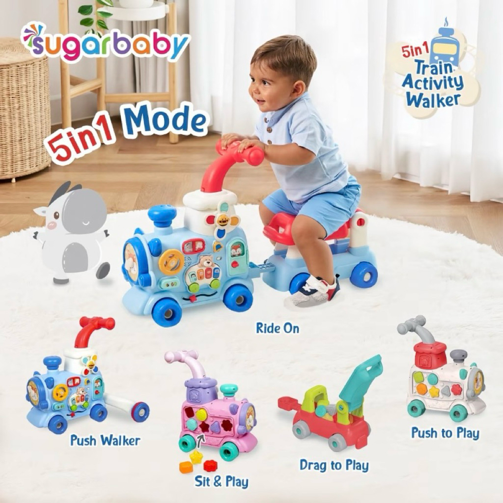 Sugarbaby Train Activity Walker